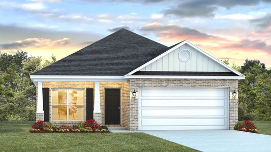 New construction Single-Family house 30 Foxtrail Run, Freeport, FL 32439 plan Oakley - image