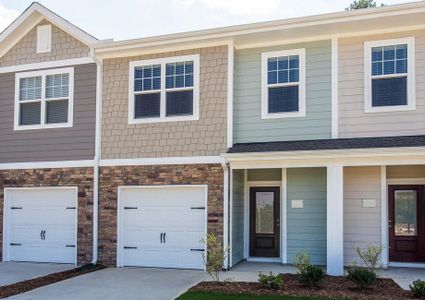 New construction Townhouse house 6938 Eddy Point Lane, Raleigh, NC 27616 - photo 0