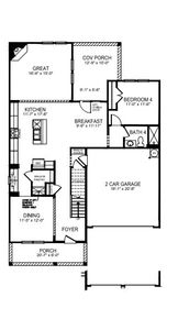 New construction Single-Family house Gastonia, NC 28056 plan Morgan - image
