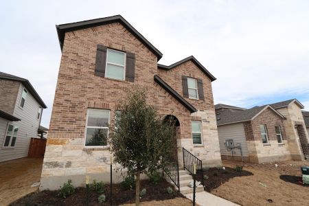 New construction Single-Family house 607 Emory Crossing Blvd, Hutto, TX 78634 Bruckner 2- photo 2 2