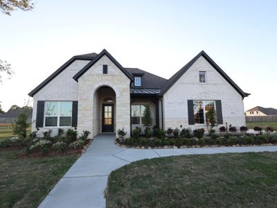 New construction Single-Family house 21703 Hibiscus Hedge Trl, Tomball, TX 77377 plan Nolan X - Premier Collection - image