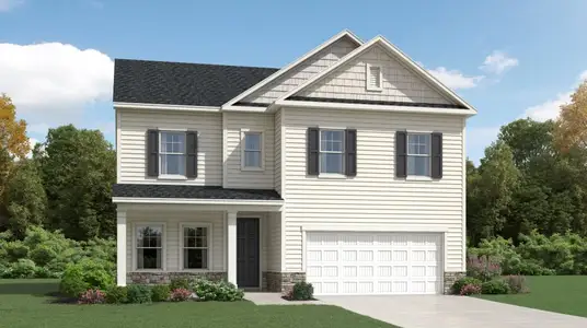 New construction Townhouse house 110 Ellsworth Ct, Garner, NC 27529 Landrum III- photo 0 0