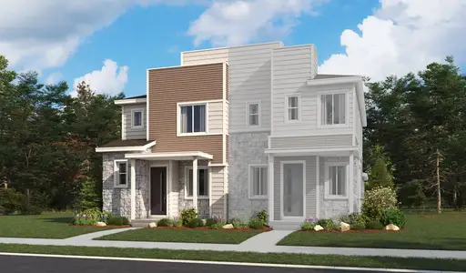 New construction Townhouse house 6582 North Malaya Street, Aurora, CO 80019 - photo 0