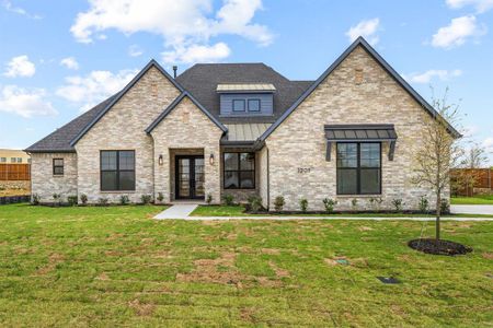New construction Single-Family house 1201 Arbor Creek Dr, Lakewood Village, TX 75068 - image
