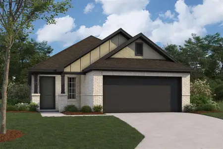 New construction Single-Family house 17154 Quaking Aspen Ln, New Caney, TX 77357 Magnolia- photo 0