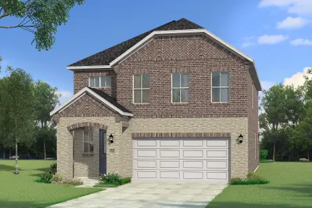 New construction Single-Family house 169 Ashbrook St, Little Elm, TX 75068 plan Huntly - image