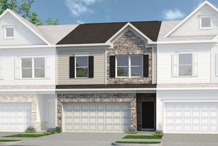 New construction Townhouse house 225 Bastian Dr, Unit 12, Villa Rica, GA 30180 - image