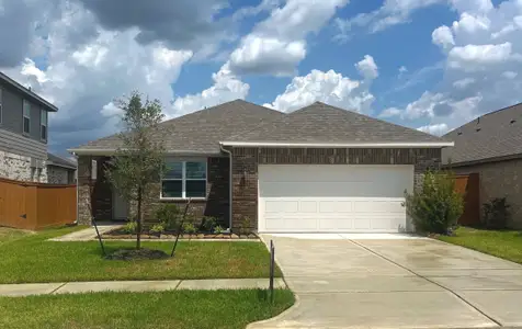 New construction Single-Family house 19550 Perissa Terrace Dr, Hockley, TX 77447 - image