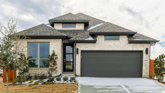 New construction Single-Family house 1108 Lariat Lp, Liberty Hill, TX 78642 plan 1910W - image