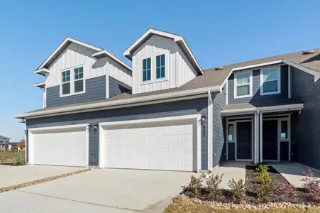 New construction Condo house 18909 Schultz Ln, Unit 1002, Round Rock, TX 78664 plan Blanco - image