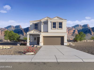 New construction Single-Family house 5099 E Umber Rd, San Tan Valley, AZ 85143 Yosemite- photo 0 0