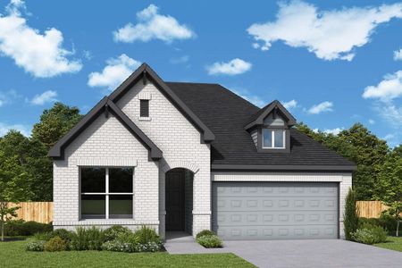 New construction Single-Family house 8911 Gray Fox Trl, Manvel, TX 77578 plan The Flora - image