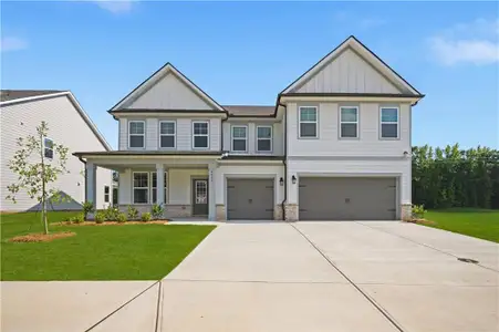 New construction Single-Family house 3662 Woody Wy, Loganville, GA 30052 plan Rosemary II - image