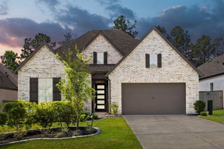 New construction Single-Family house 415 N Hillary Step Pl, Montgomery, TX 77316 plan Brentwood Plan - image