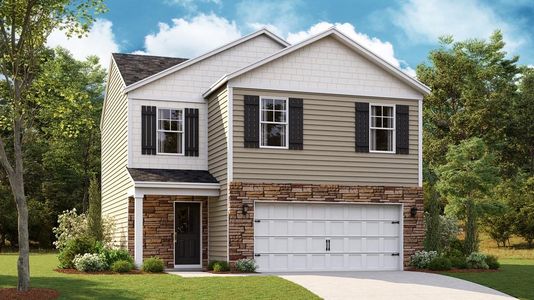 New construction Single-Family house 1512 Fox Meadows Cir, Bluff City, TN 37618 plan Bennet - image
