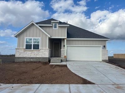 New construction Single-Family house 521 Teasley Dr, Taylor, TX 76574 Premier Series - Mahogany- photo 0