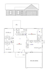 New construction Single-Family house 3409 Brushy Mountain Rd, Rockmart, GA 30153 - image