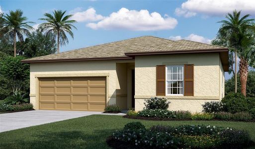 New construction Single-Family house 104 Hilltop Bloom Loop, Haines City, FL 33844 null- photo 0