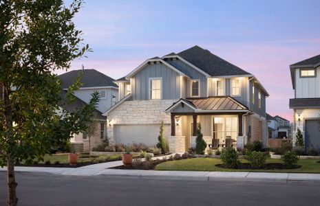 New construction Single-Family house 204 Amista Dr, Liberty Hill, TX 78642 plan Riverdale - image