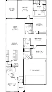 New construction Single-Family house 4438 W Hunter Trl, San Tan Valley, AZ 85144 plan Jubilee - image