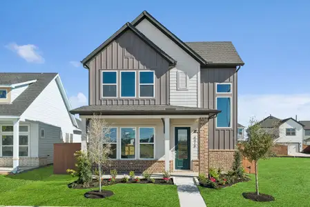 New construction Single-Family house 6418 Wildwood Pines Ln, Katy, TX 77493 plan The Cornerstone - image