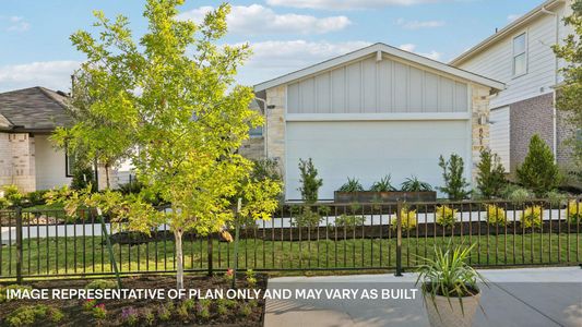 New construction Single-Family house 8519 Honest Cattleman Rd, Mustang Ridge, TX 78610 plan The Redwood II - image