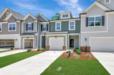 New construction Townhouse house 2212 Bright Shore St, Raleigh, NC 27610 plan Boylan - image