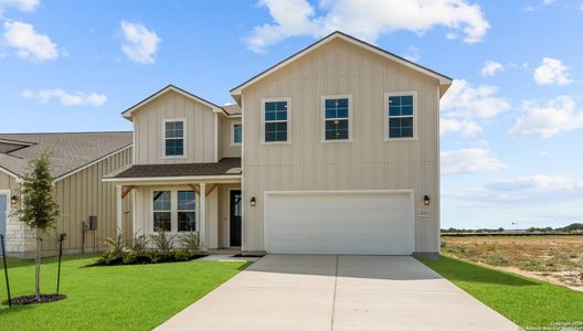 New construction Single-Family house 2070 Newforest Peak, New Braunfels, TX 78130 plan Stream View - image