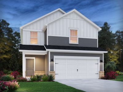 New construction Single-Family house 411 Luna Ln, Shelby, NC 28152 plan Finley - image