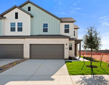 New construction Duplex house 304 Emerie Wy, Georgetown, TX 78626 plan Bryant - image