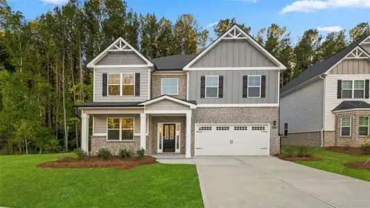 New construction Single-Family house 13875 Homer Ln, Covington, GA 30014 plan Packard - image