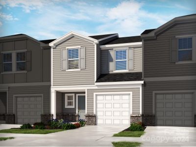 New construction Townhouse house 5530 Worrell Way, Kannapolis, NC 28081 Topaz- photo 0