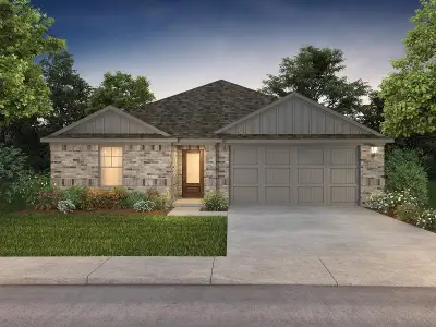 New construction Single-Family house 225 Teton St, Greenville, TX 75402 plan The Preston - image