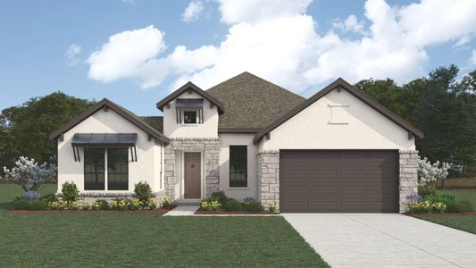 New construction Single-Family house 2801 Comanche Trace Dr, Kerrville, TX 78028 plan Leon - image