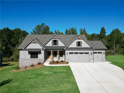 New construction Single-Family house 109 River Rdg Walk, Monroe, GA 30656 plan (GA) Emerson Ranch A.3 3 Front Entry - image