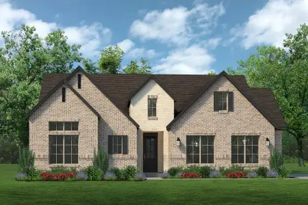 New construction Single-Family house 6005 Valley View Dr, Joshua, TX 76058 plan Brazos SE - image