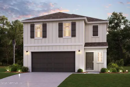 New construction Single-Family house 14768 Macadamia Ln, Jacksonville, FL 32218 plan Delray - image
