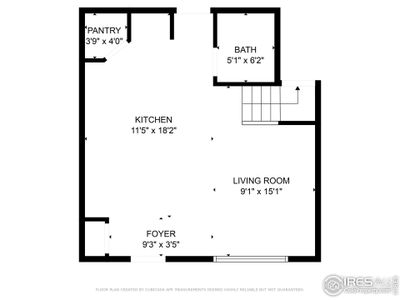 Main Level Floor Plan