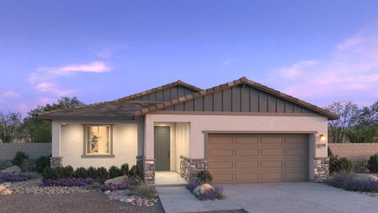New construction Single-Family house 25202 W La Salle St, Buckeye, AZ 85326 plan 4002 - image
