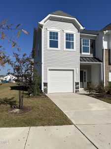 New construction Townhouse house 744 Ridge Cliff Ln, Zebulon, NC 27597 Litchfield- photo 5 5