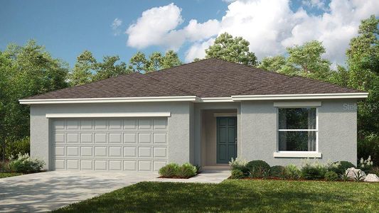 New construction Single-Family house 4708 Babys Breath Pl, Lake Hamilton, FL 33851 plan Cypress - image