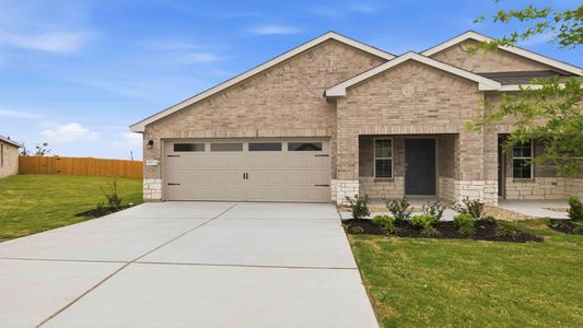 New construction Single-Family house 15117-A Afleet Alex St, Manor, TX 78653 plan The Magnolia - image