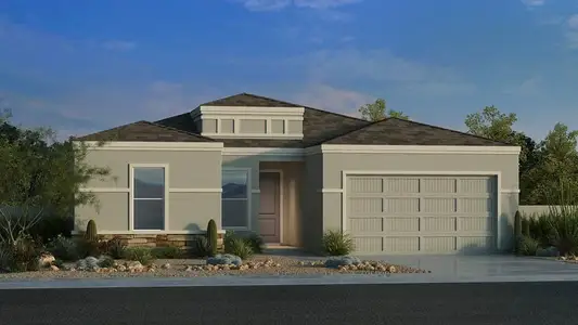 New construction Single-Family house 4177 E Desert Lilly Ln, San Tan Valley, AZ 85140 plan Hillary - image