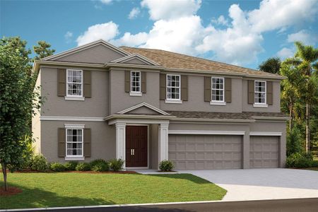 New construction Single-Family house 6131 Hidden Branch Drive, Apollo Beach, FL 33572 Virginia Park- photo 0