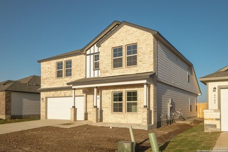 New construction Single-Family house 6739 Tasajillo Spg, San Antonio, TX 78253 Columbus - 40' Smart Series- photo 0