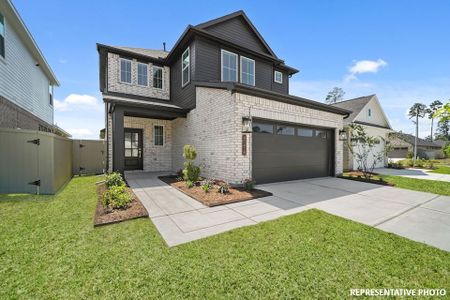 New construction Single-Family house 40203 Bay Warbler Ct, Magnolia, TX 77354 plan Addington - image