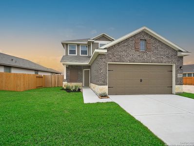 New construction Single-Family house 14946 Fischer Garden, San Antonio, TX 78253 Matagorda- photo 0 0