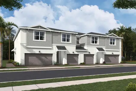 New construction Townhouse house 7083 Brenner Ave, Lake Worth, FL 33467 - image