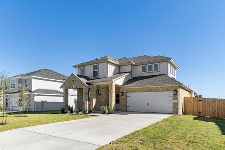 New construction Single-Family house 107 Mathew St, Bertram, TX 78605 plan Wycoff - image