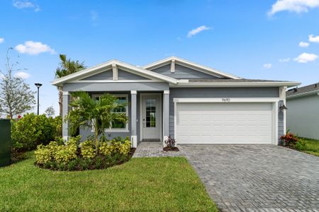 New construction Single-Family house 9690 Indra Wy, Port St. Lucie, FL 34987 plan Briar - image